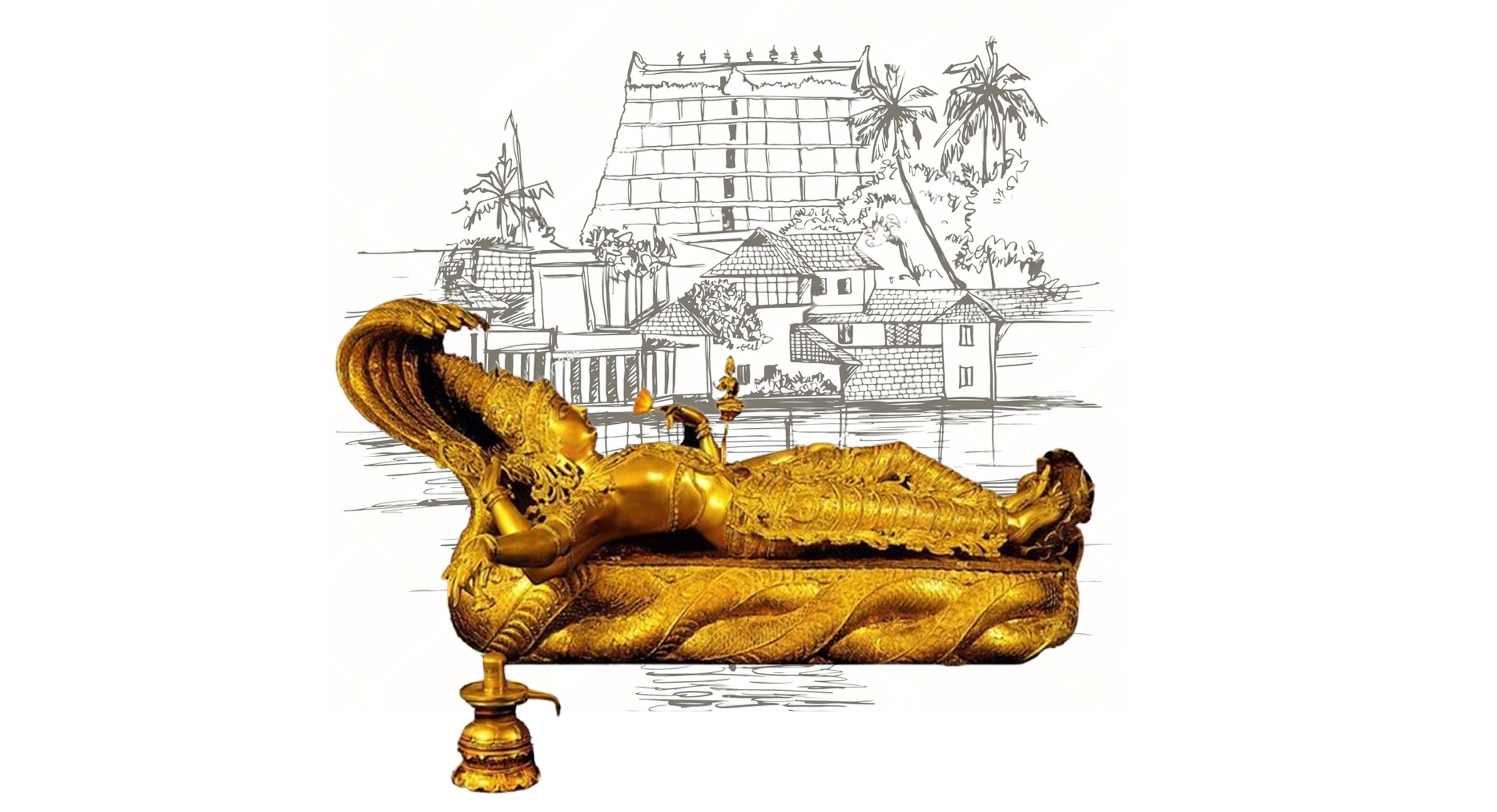 Kerala homestay welcome scene with agraharam doorway and kolam